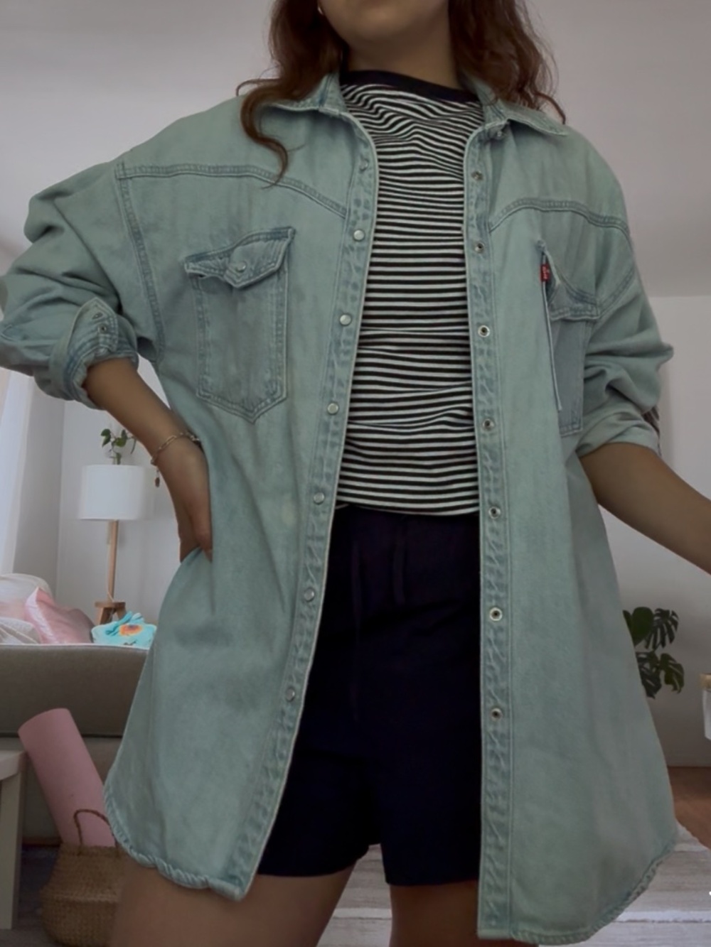 Levi’s denim oversized shirt / jacket
